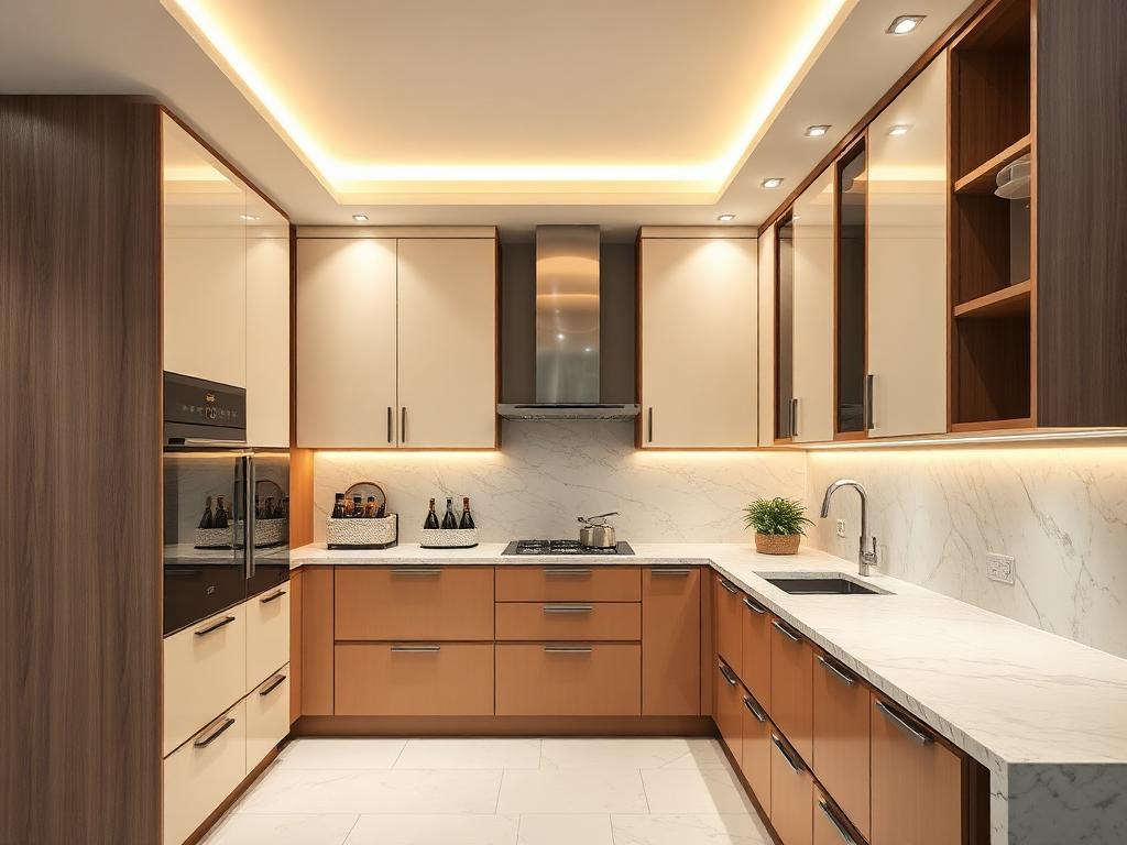 Contemporary Modular Kitchen